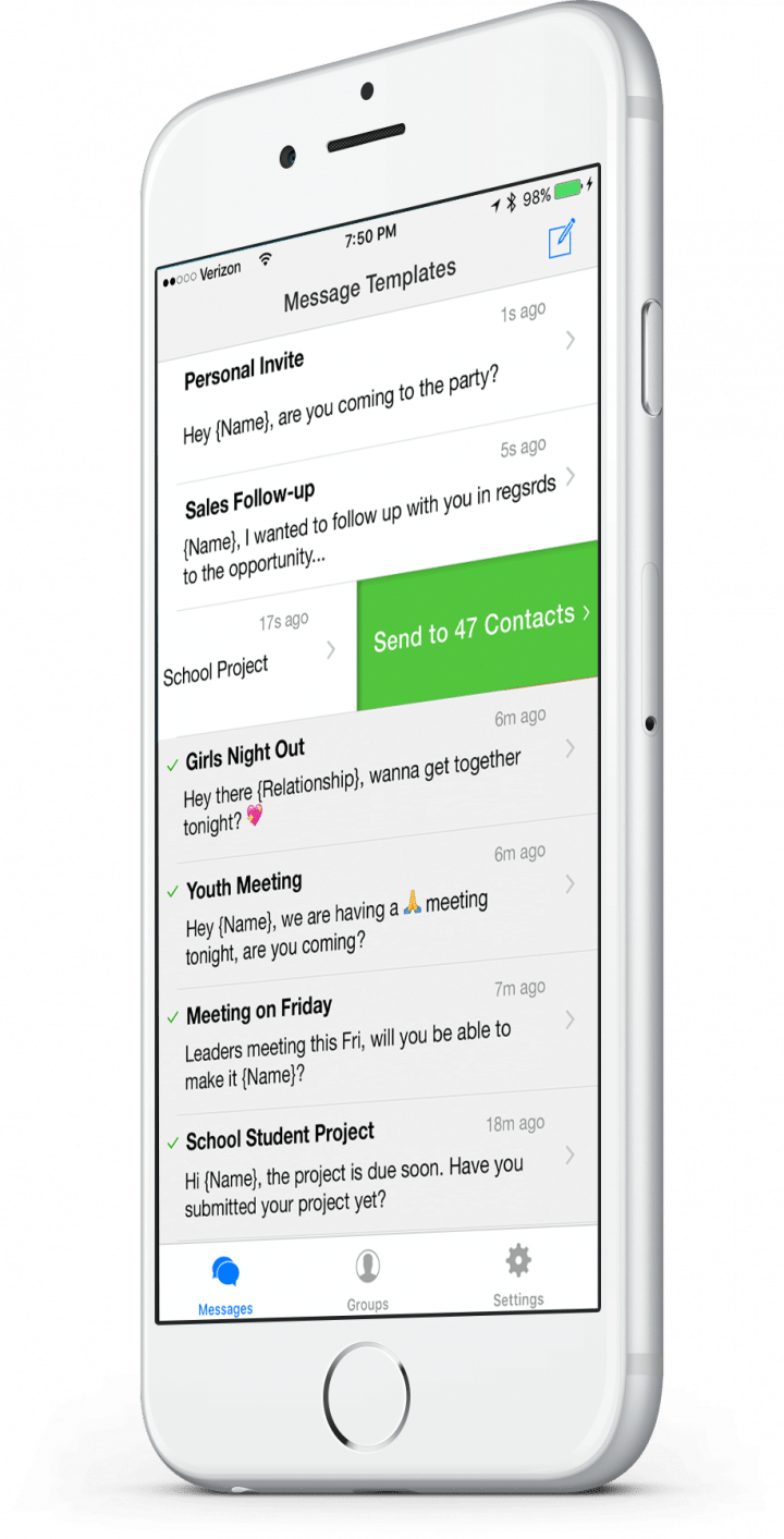 The Best Mass Texting for the iPhone Free Download